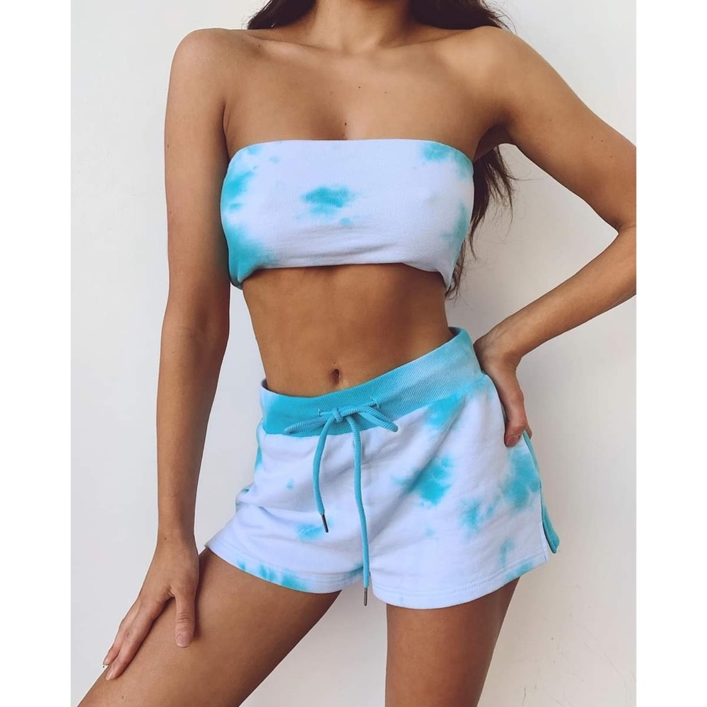 Tiger Mist Astryd Tie Dye Bandeau Top NWT!